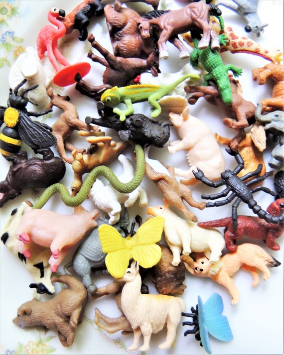 Ensemble de Figurines d'animaux Miniatures, Mini jardin féerique
