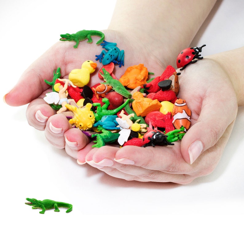 MINIATURE ALLIGATOR Animal Figurines Dollhouse Fairy Garden Diorama Terrarium Tiny Mini Micro Figures image 8
