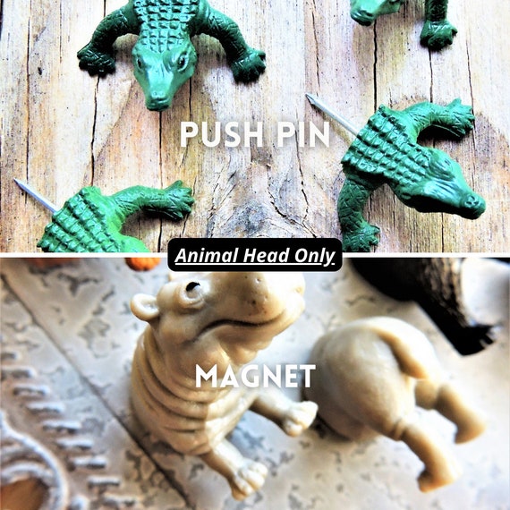 Animal Head Push Pins