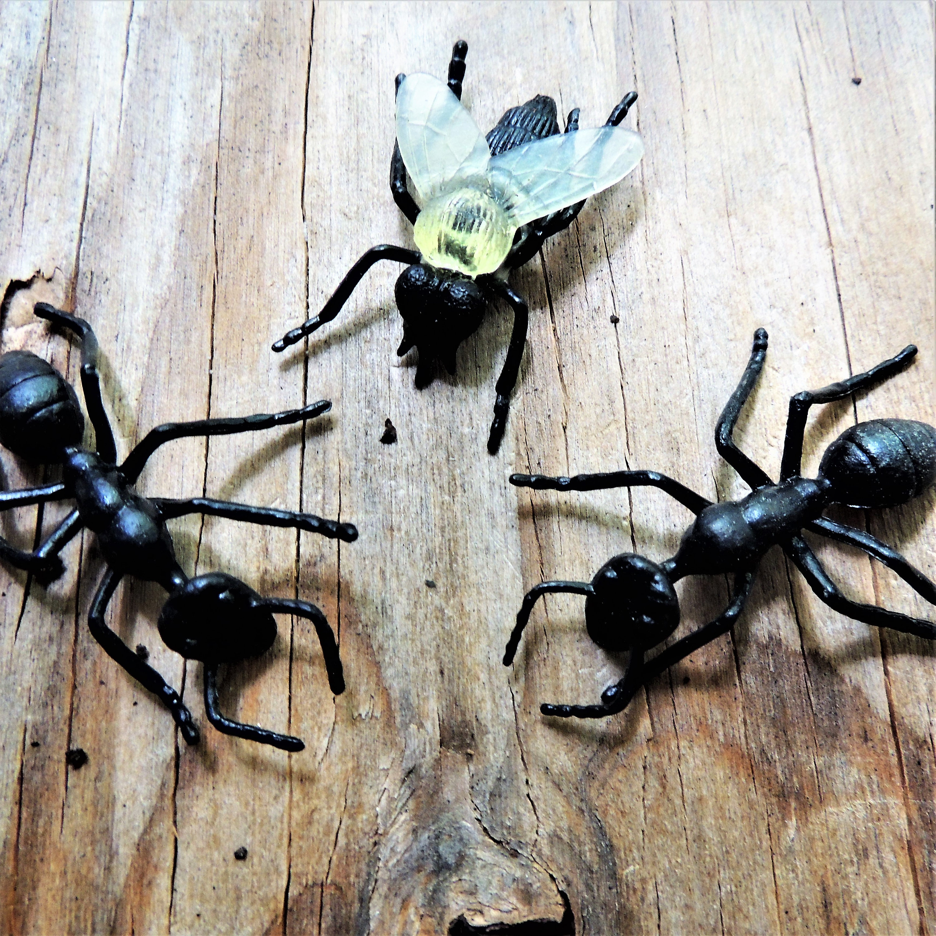 MINIATURE INSECTS Set of 48 Animals Figurines Figure Dollhouse Fairy ...