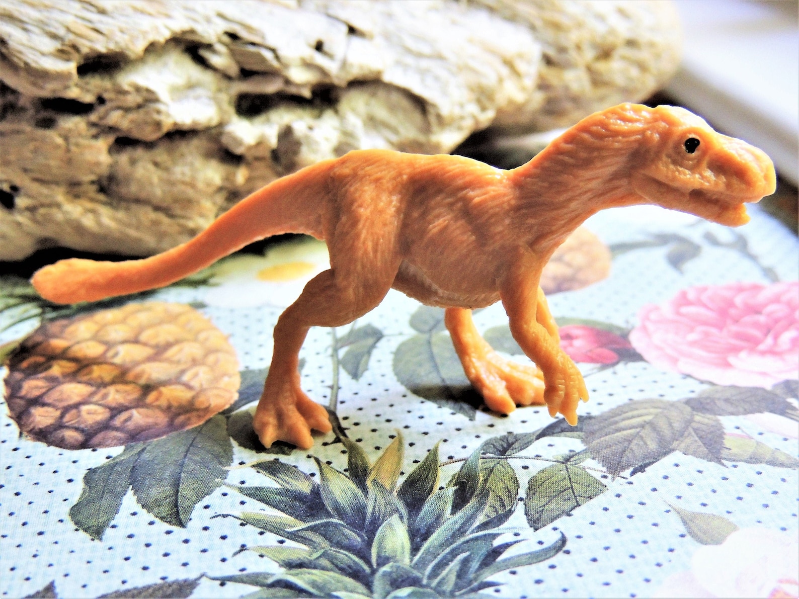 MINIATURE DINOSAUR Dilong Animal Figures Figurine Terrarium Etsy