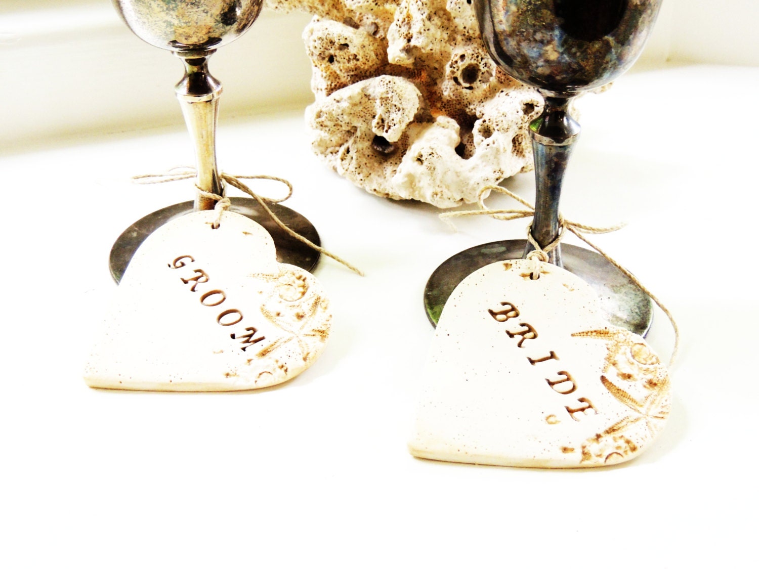 Bride and Groom Wine Charms Wedding Toasting Glass Wine Glass Etsy