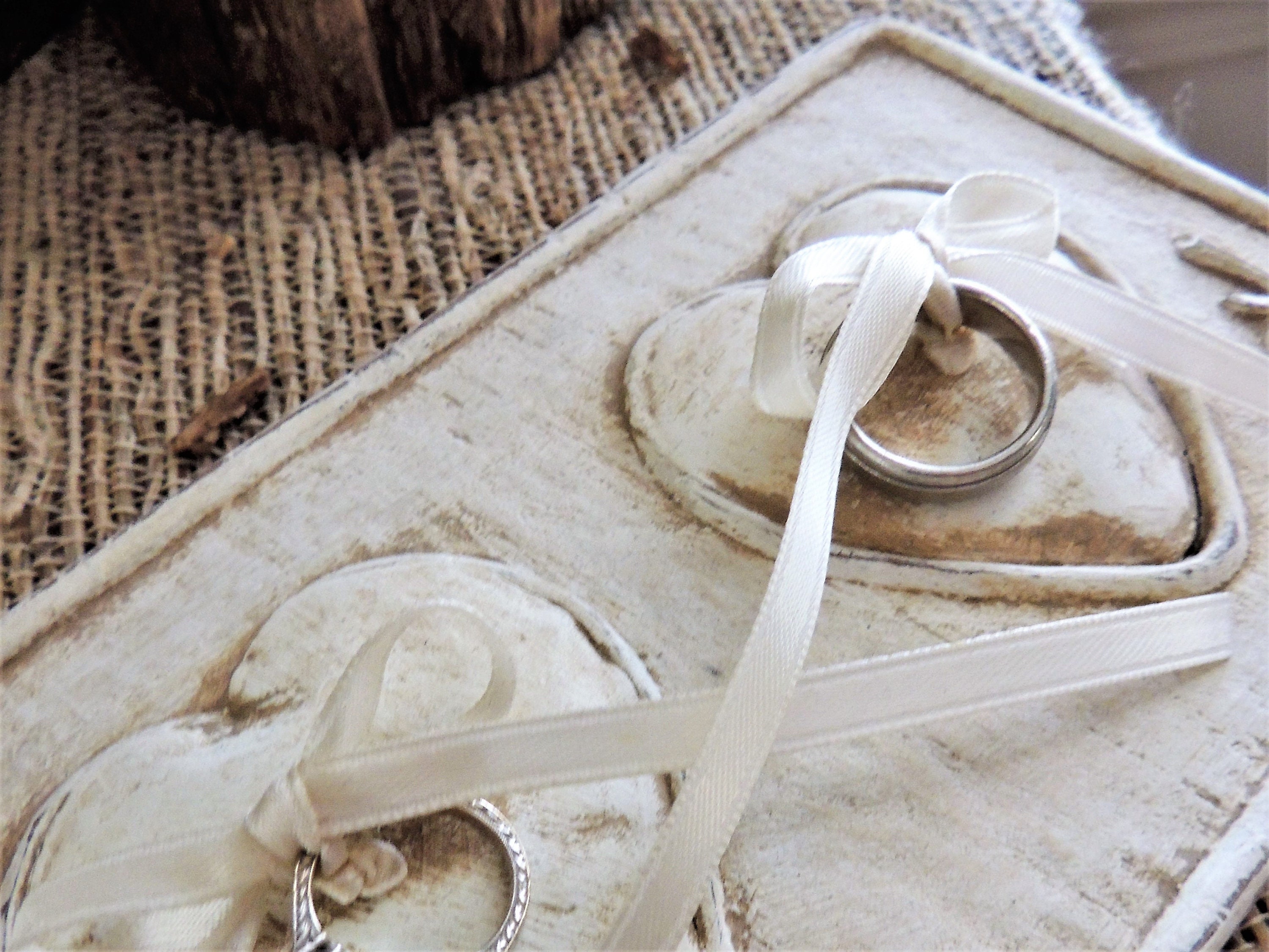 WEDDING RING HOLDER Ring Pillow Ring Bearer Pillow Alternative Etsy