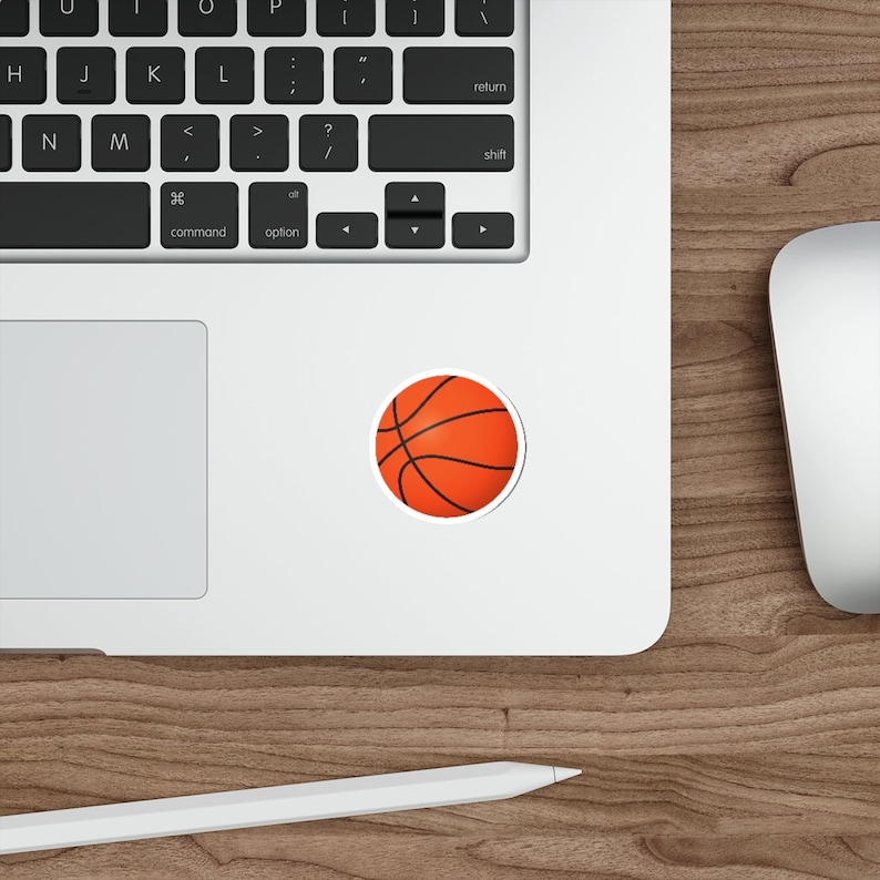 STICKER: Basketball, Die-cut Sticker, Gift Basketball Lover, Vinyl ...