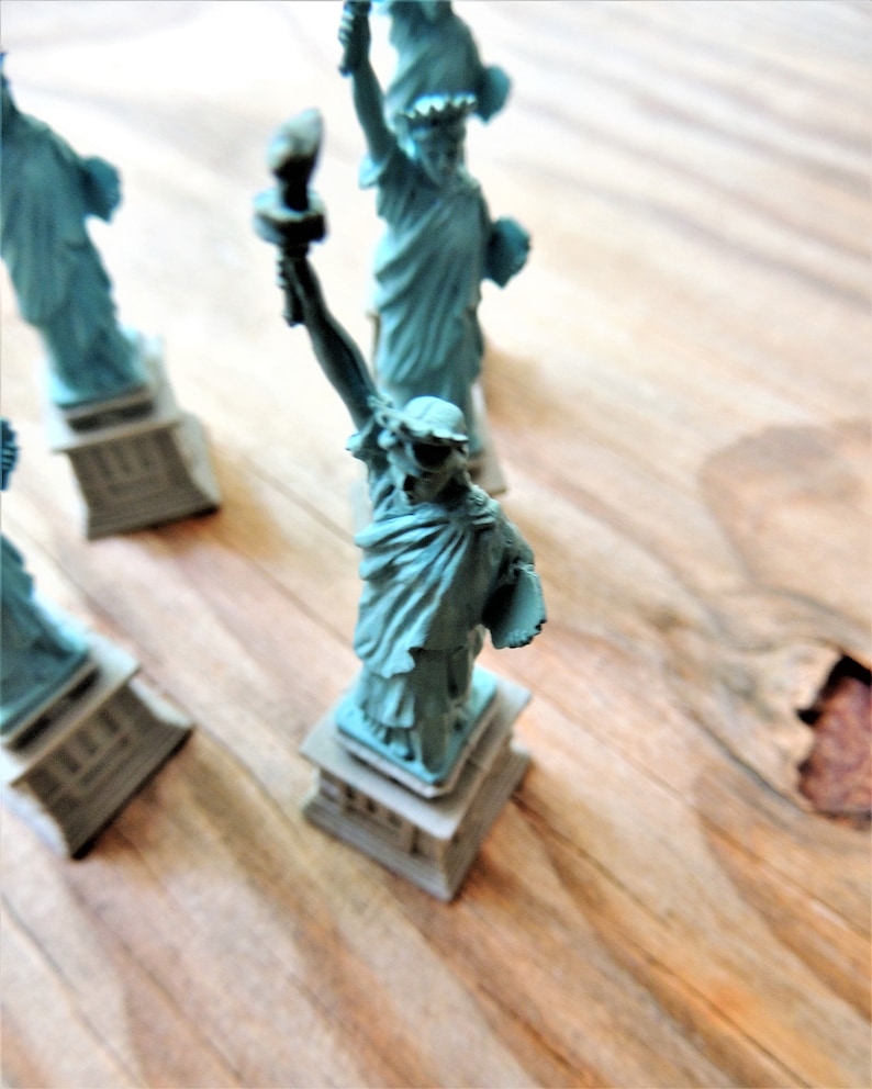 MINIATURE Statue Of Liberty Figures Figurine Diorama Fairy Etsy