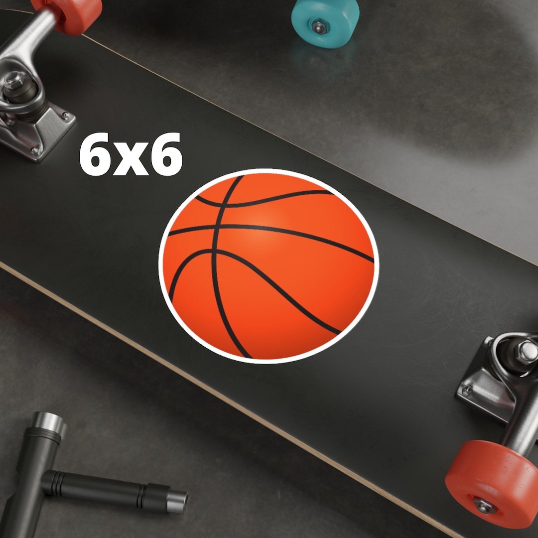 Baskt Sticker STICKER: Basketball, Die-cut Sticker, Gift Basketball Lover, Vinyl ...