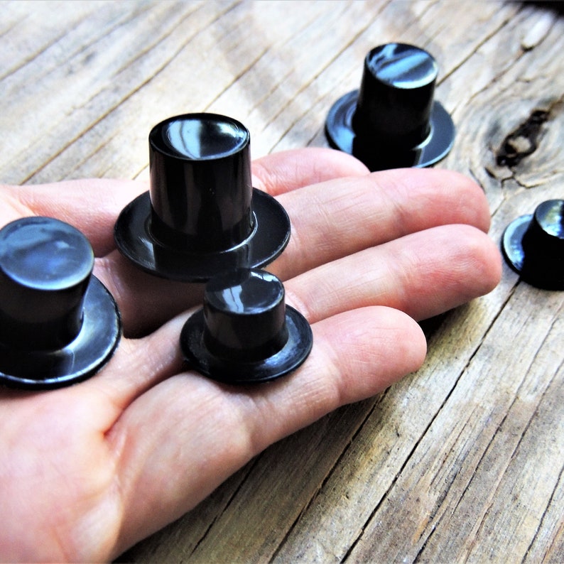 Bulk MINI summit zenith HAT Black Miniature Craft Hats 3 Sizes