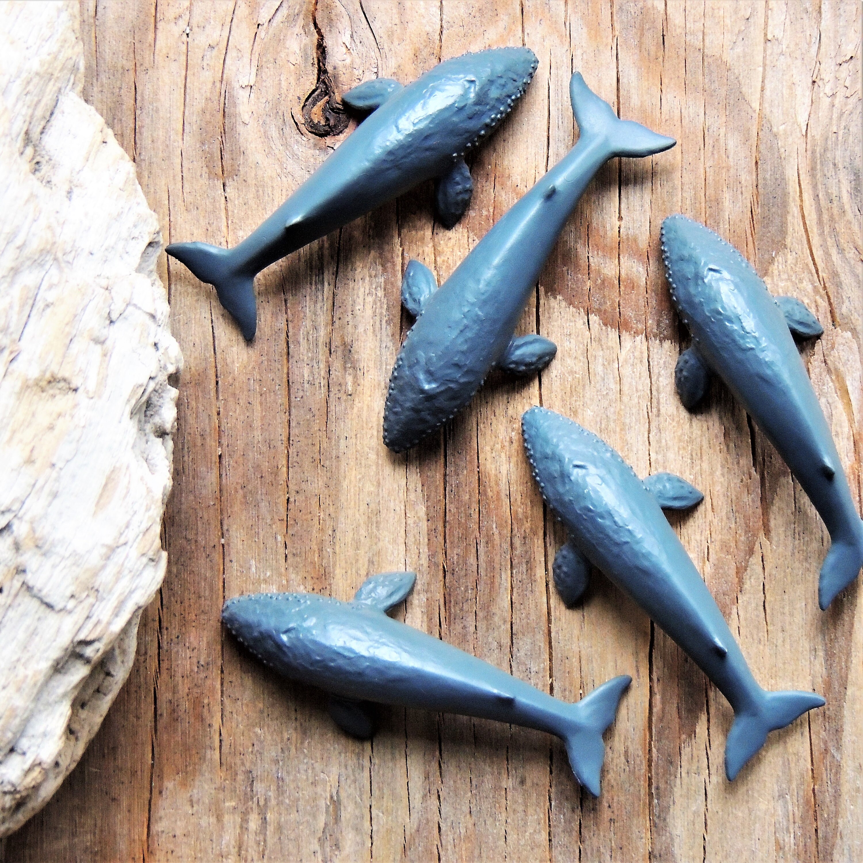 MINIATURES BLUE WHALE Animal Figurine Figure Dollhouse Fairy Etsy