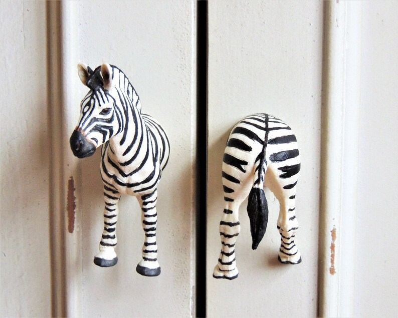 ANIMAL DRAWER KNOBS Pulls Handle Hardware Decorative Etsy