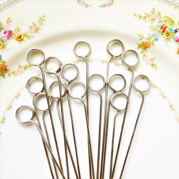 Wire PLACE CARD HOLDERS Silver Gold Table Number Holders diy Swirl Stems Floral Picks Bulk Photo Clip Memo Flat Card Holder Choose Your Size