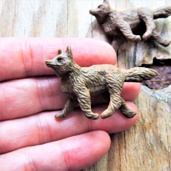 small plastic woodland animals