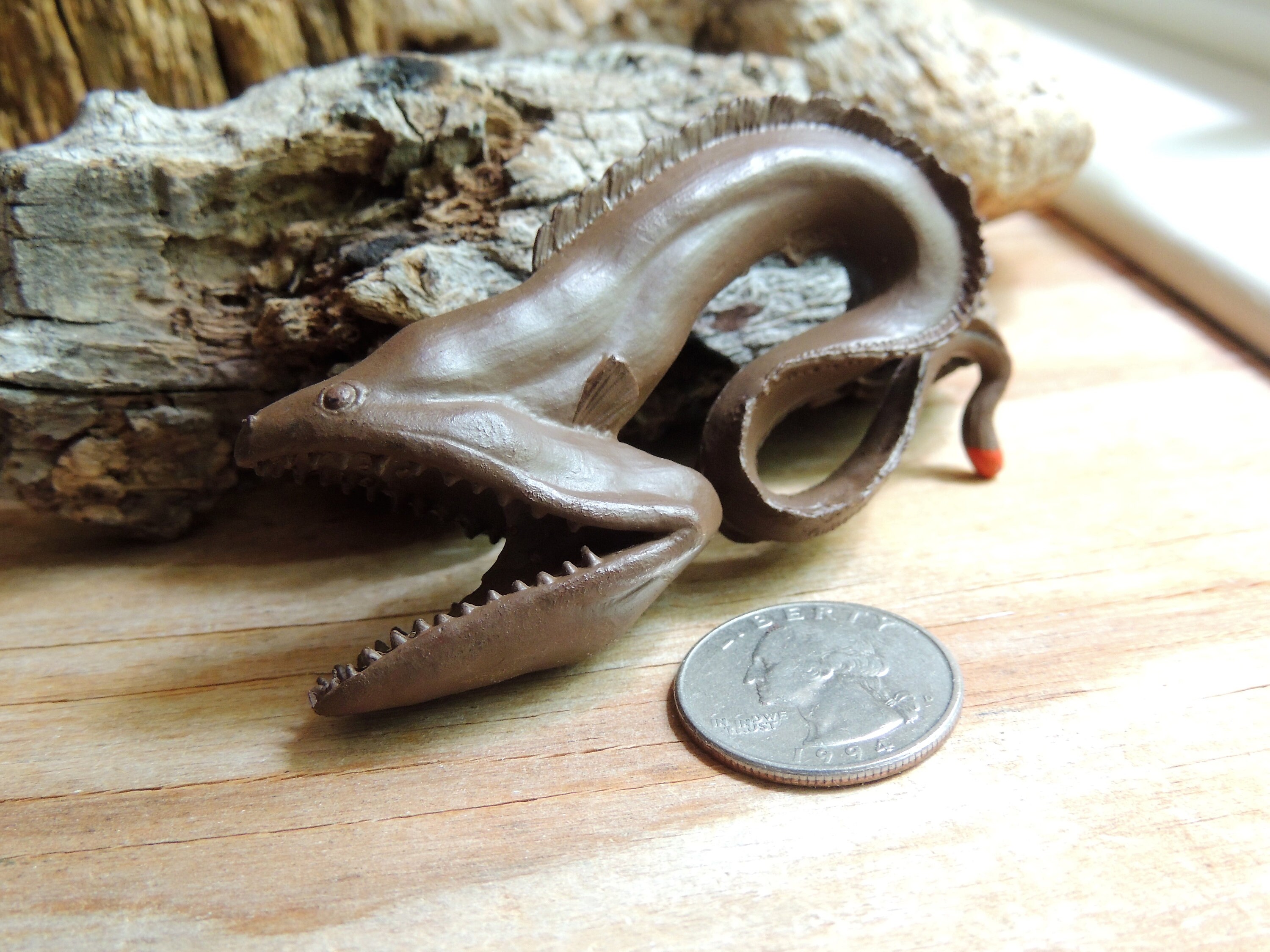 MINIATURE GULPER FISH Pelican Eel Deep Sea Animal Figure