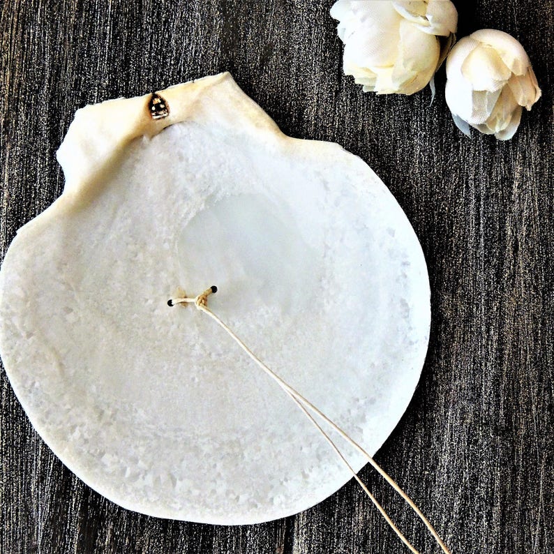 RING PILLOW ALTERNATIVE Wedding Ring Holder Seashell Ring Etsy