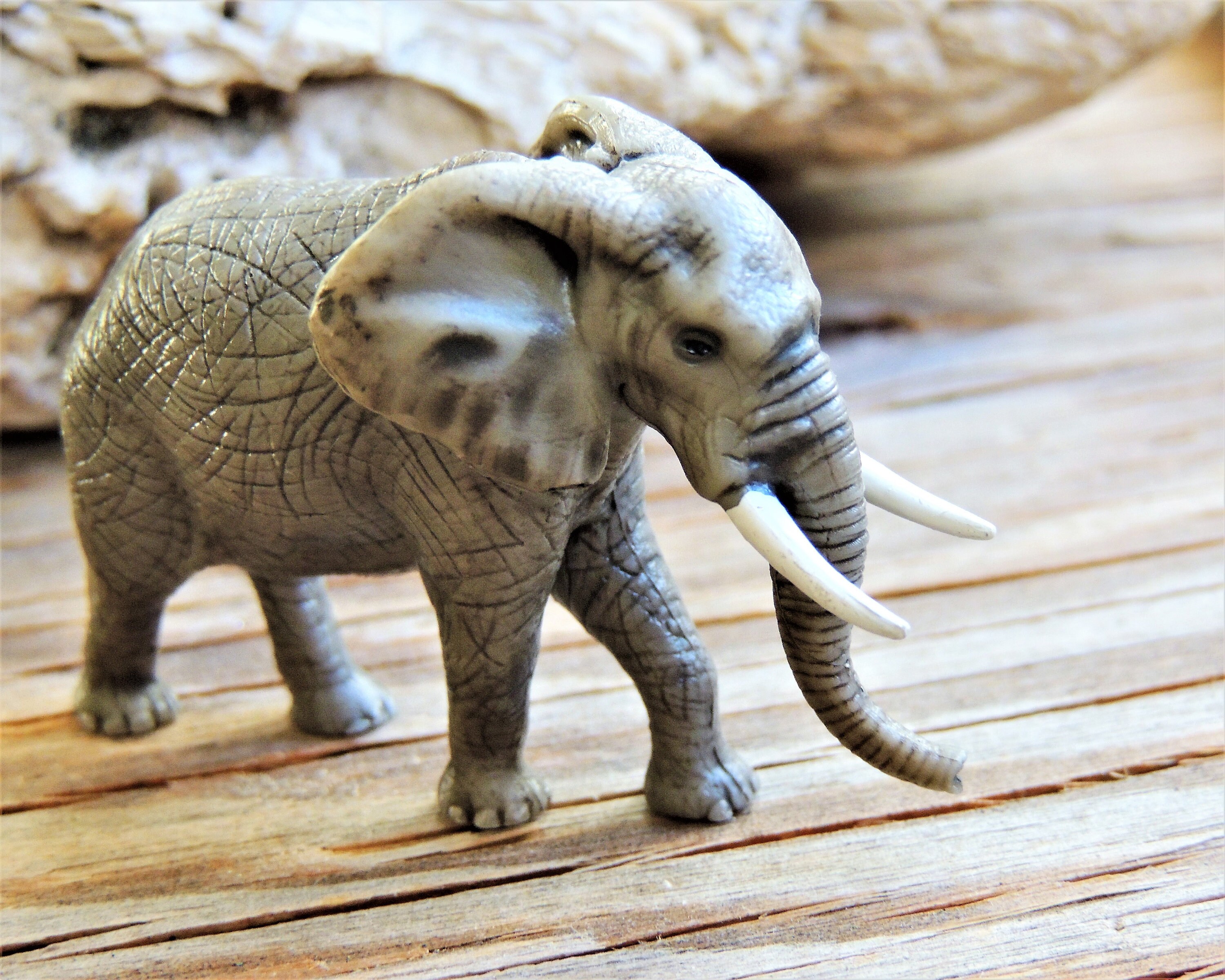 MINIATURE AFRICAN ELEPHANT Animal Figurines Figures Fairy | Etsy