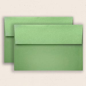 25 Pack | Metallic Envelope Fairway | A1/4Bar, A2, A6, A7, 6-1/2"SQ, #10