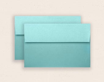 Paquet de 25 | Enveloppe métallique Lagon | Barres A1/4, A2, 6-1/2"SQ