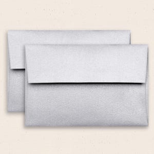 25 Pack | Metallic Envelope Galvanised | A1/4Bar, A2