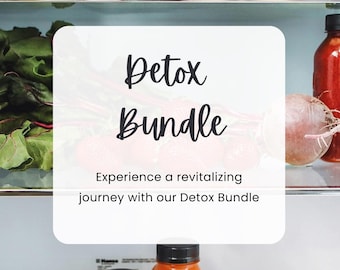 Detox Bundle | Natural Cleansing Kit for Rejuvenating Your Body | Learn how to Properly Detox