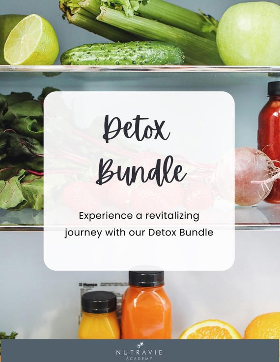 Detox Bundle | Natural Cleansing Kit for Rejuvenating Your Body | Learn how to Properly Detox