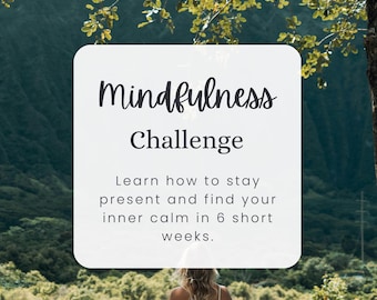 Mindfulness Challenge | Stress Relief guide | Mindful living tips | Emotional wellness