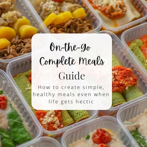 Kompletter Mahlzeitenführer für unterwegs