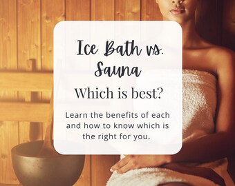Ice Bath vs. Sauna Guide | Which is Best
