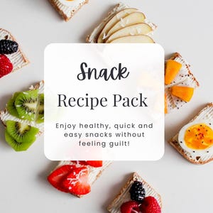 Snack Recipe Pack | Healthy Snack | Easy Recipes