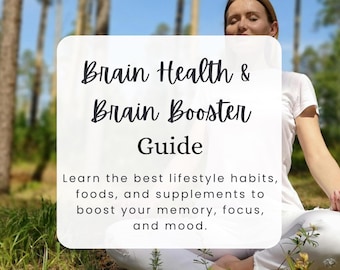 Brain Health & Booster Guide | Brain Health |  Mind Health Tips | Memory Boost