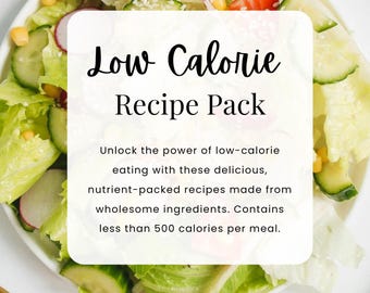 Less than 500 Calorie Recipes | Low Calorie Bundle