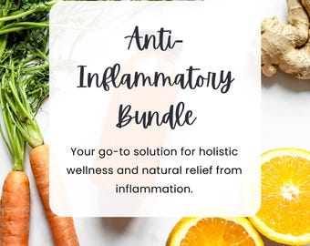 Anti-Inflammatory Bundle | Holistic wellness kit for reducing inflammation |