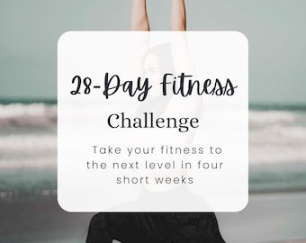 28-Day Fitness Challenge | Health and Wellness | Fitness Goals
