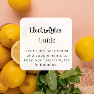 Electrolytes Guide | Hydration Guide | Mineral Balance