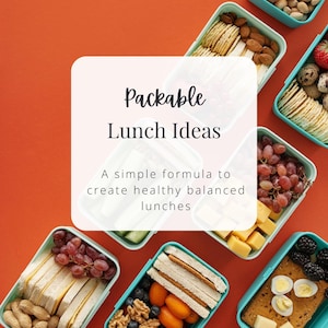 Packable Lunch Ideas | On-the-Go Meals | Meal Prep