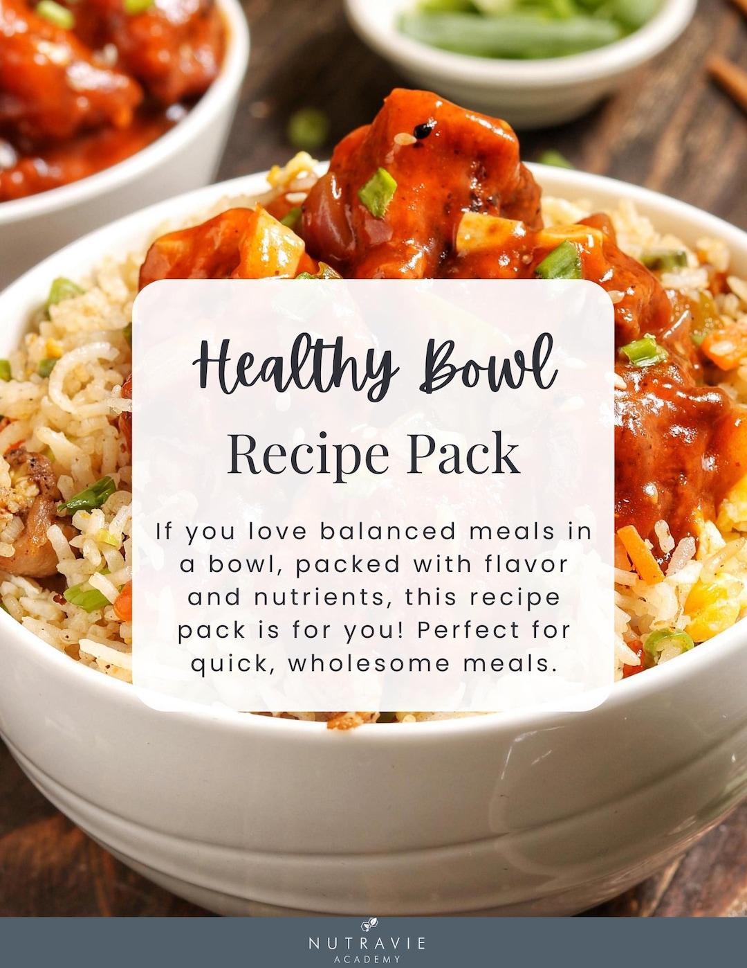 Healthy Bowl Recipe Pack Easy Meals Etsy