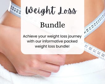 MEGA Abnehm-Bundle | Abnehmen Reise | 28-Tage-Fitness-Challenge | 7 Tage ohne Zucker | Sauber Essen | Kontrolliere dein Heißhunger | Alles-in-Einem