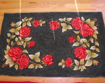 Hooked rug