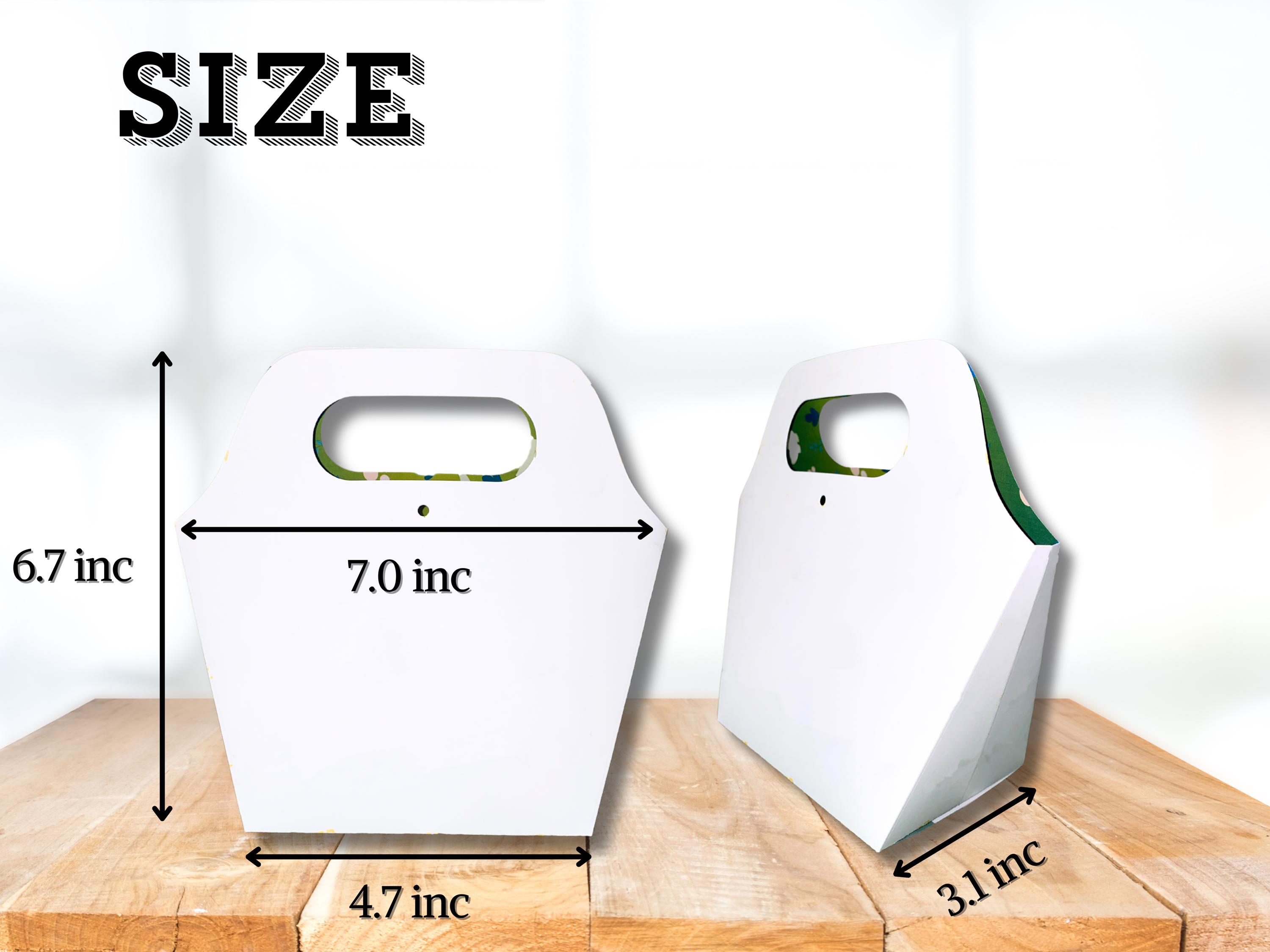 Candyland personalized party box - loot bag