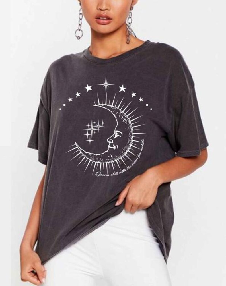Review for printing Moon T-shirt YV43025 main image 1