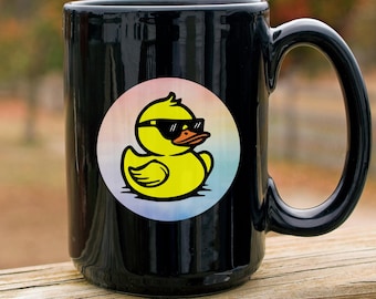 Rainbow Rubber Duck SVG PNG: Duck jeep, Cricut & Silhouette Files (Digital Download)