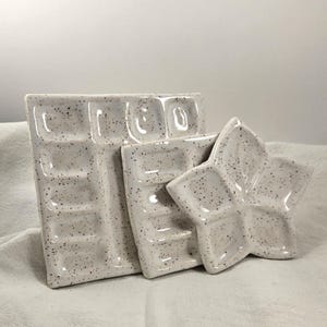 Small Handmade Ceramic Paint Palettes - Various Sizes