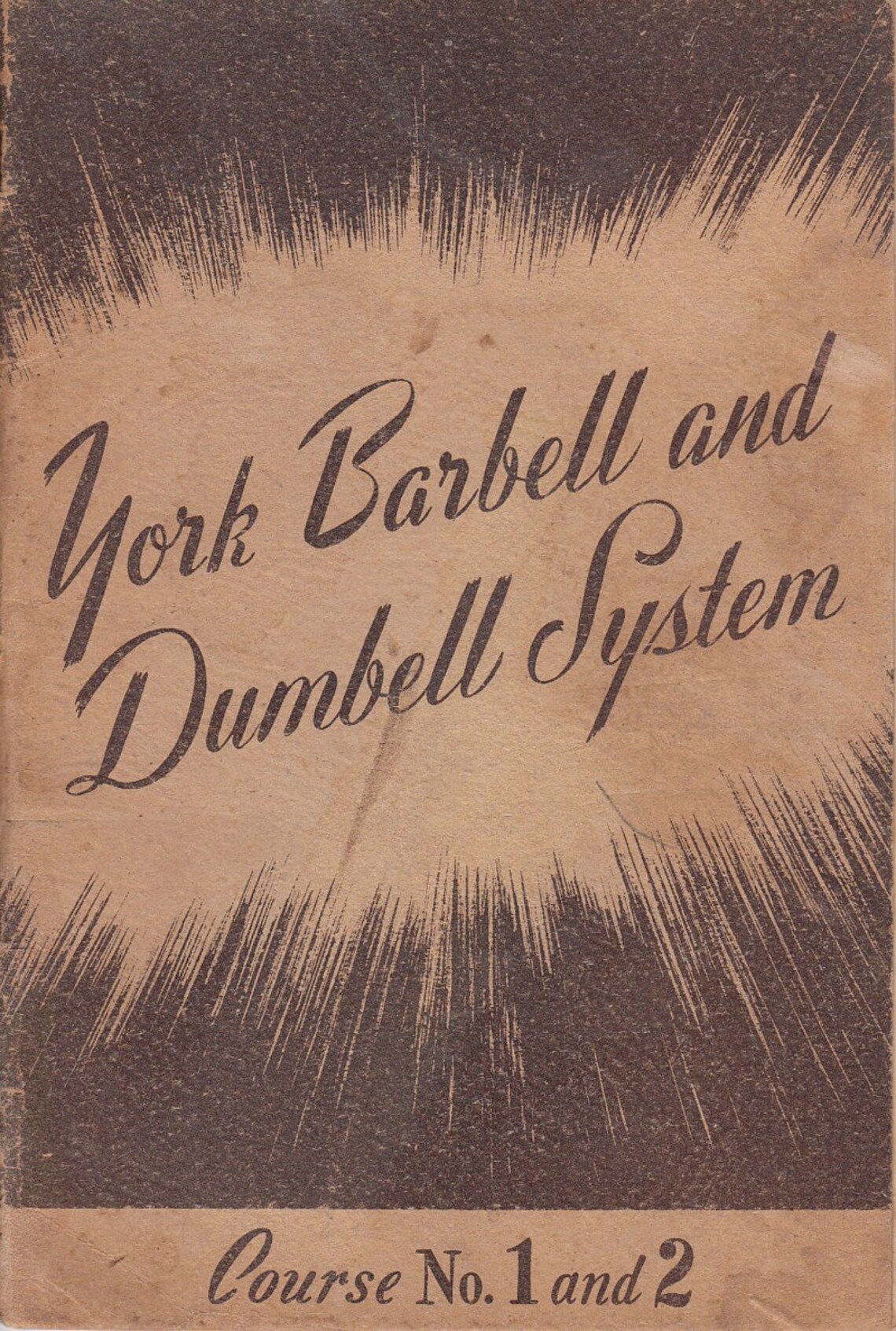 1946 York Barbell & Dumbell System Courses 14 by Bob Hoffman Etsy