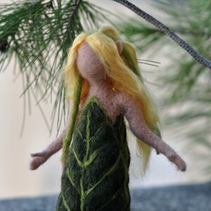 Needle felted Waldorf Pixie. Waldorf felted doll. Waldorf felted fairy. Needle felt Waldorf. image 2