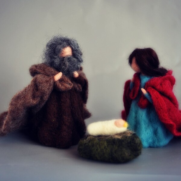 Felt Nativity - Etsy