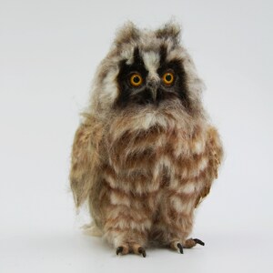 Needle Felted Wool Owl. Felt Owl . Owl Figurine. Baby Owl. - Etsy