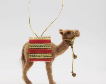Needle felted - Camel. Nativity  Made to order