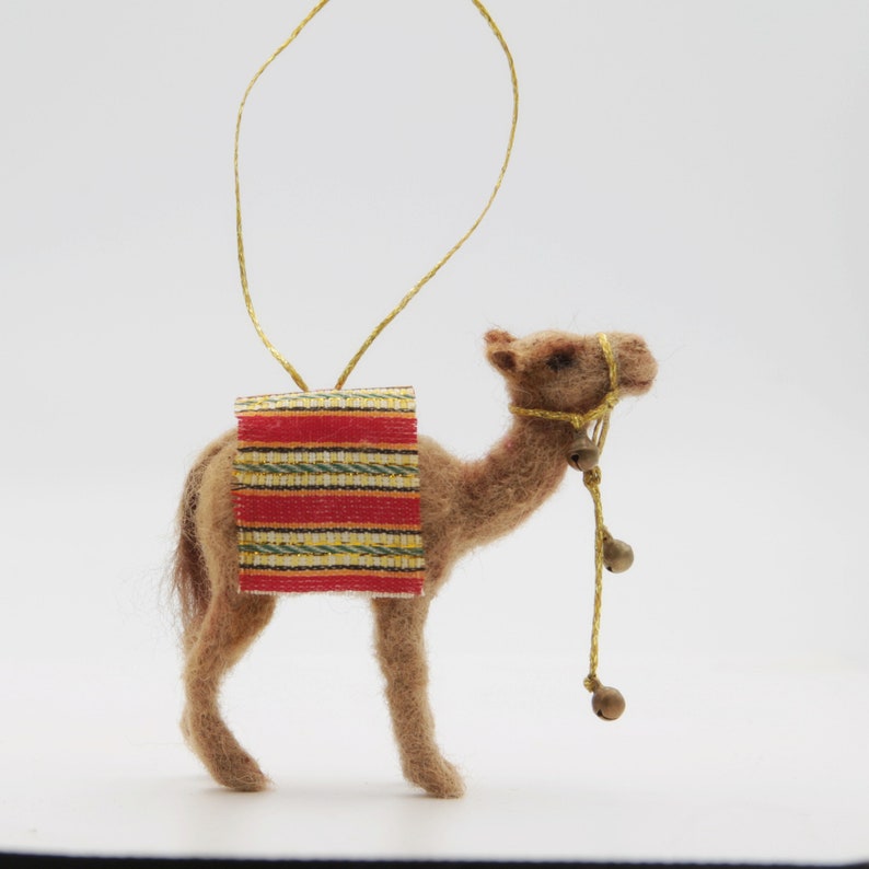 Needle felted Camel. Nativity Made to order image 1