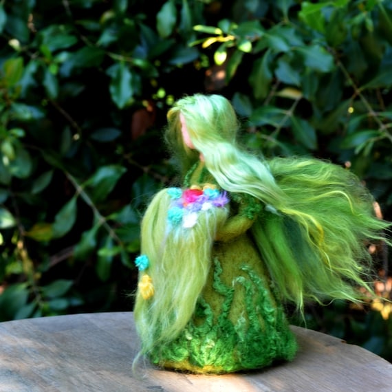 felted wool dolls