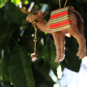 Needle felted Camel. Nativity Made to order image 4