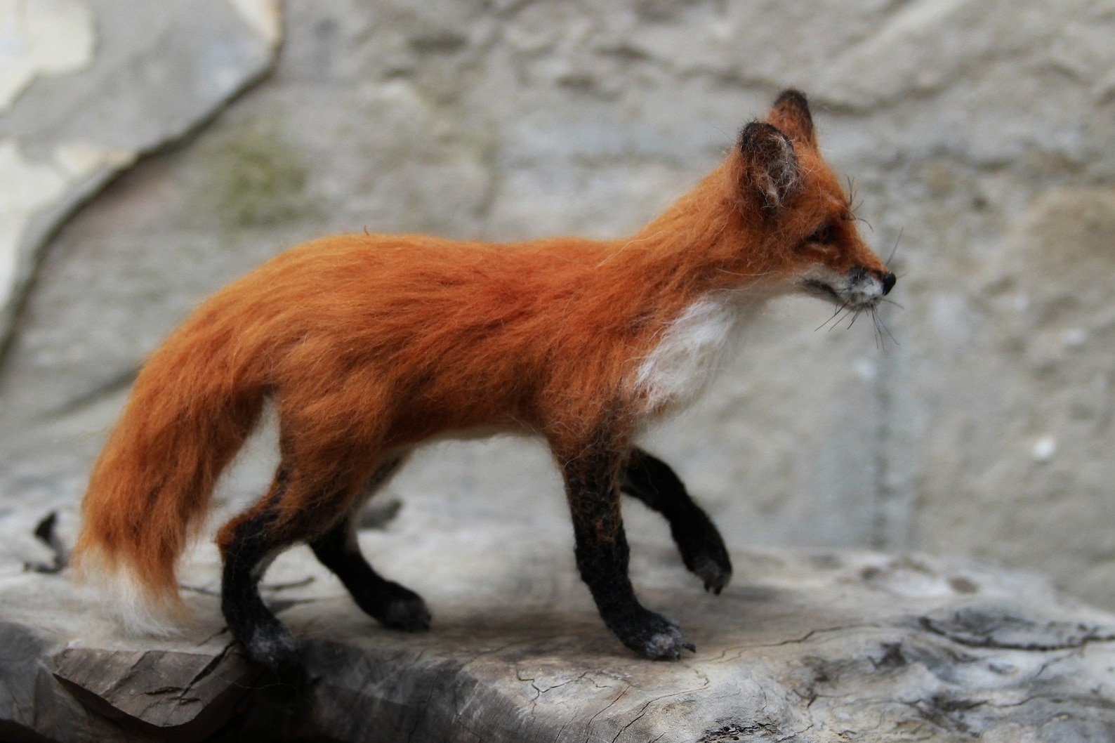 Needle Felted Animals. Felted Fox. Needle Felted Fox - Etsy