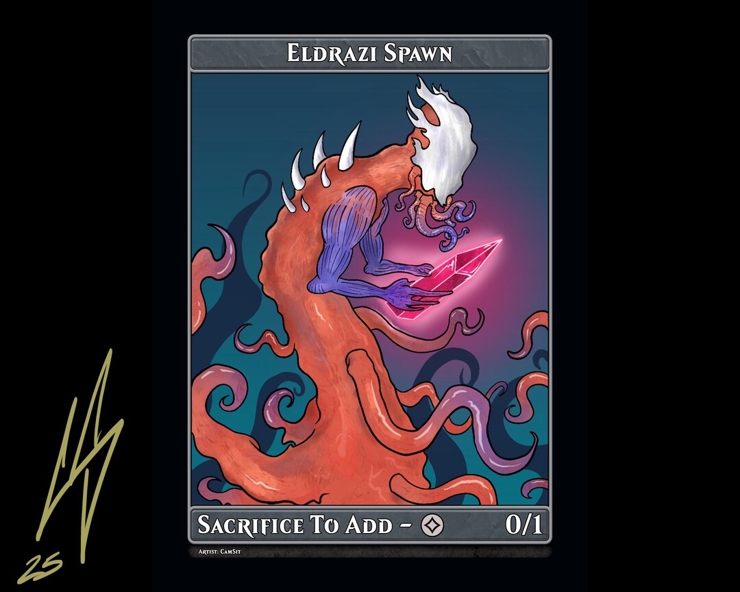 Eldrazi Spawn - Token - Etsy